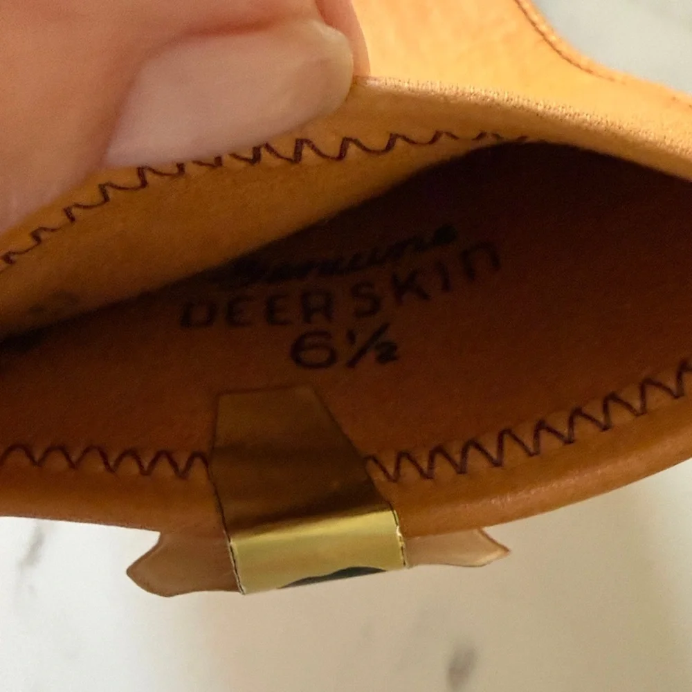 Deerskin Gloves Size 6 1/2